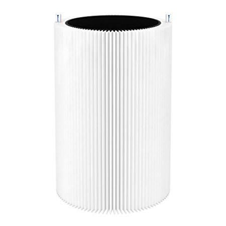 Blue Pure 411 Replacement Filter, Particle and Activated Carbon, Fits Blue Pure 411 Air Purifier, by Blueair