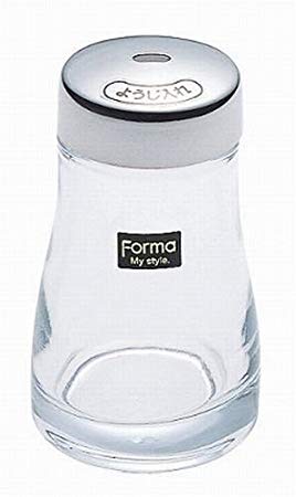 Toothpick Dispenser Holder Glass and Stainless Steel by FORMA