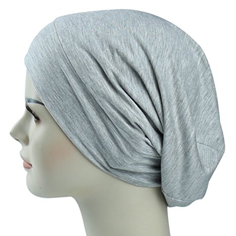 Satin Lined Sleep Slouchy Cap Curly Girl Slap Headwear Gifts For Frizzy Hair Women