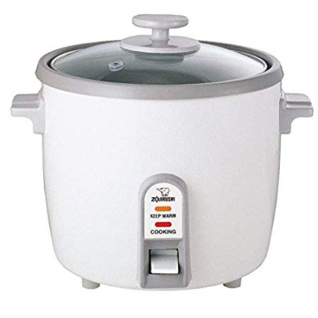 Zojirushi White Rice Cooker/Steamer (3, 6, and 10 Cups) 6 cup (uncooked) 6 cup