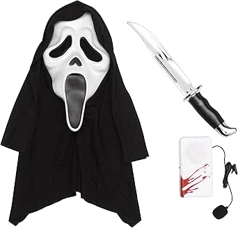 Fun World Officially Licensed Ghost Face Slayer Kit With Voice Changer.