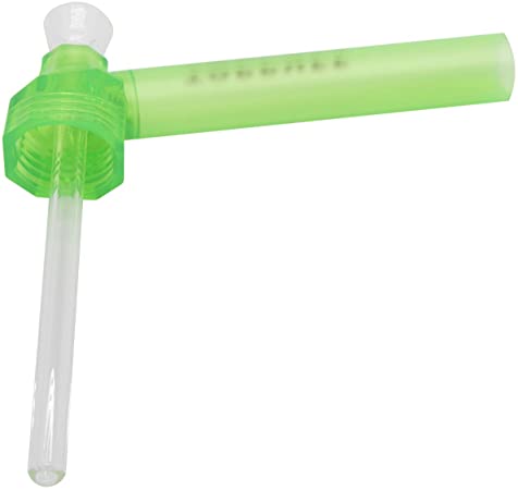 Reusable Straw Kit Portable Water Straw kit Screw On The Bottle Converter Glass Straw On The Go 2 Pack (Green)