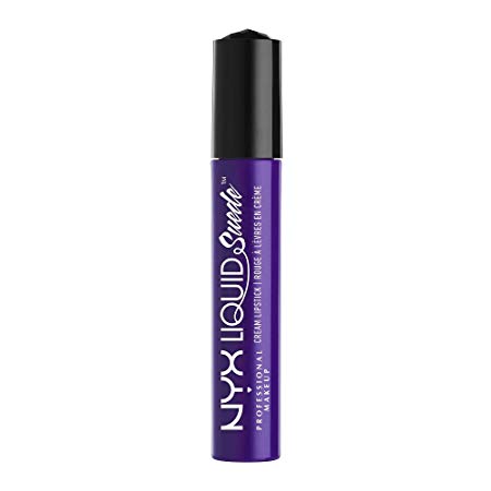 NYX Professional Makeup Liquid Suede Cream Lipstick, Amethyst, 0.13 Fluid Ounce