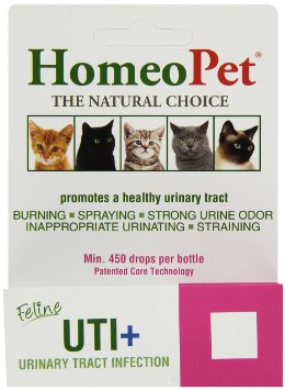 Homeopet UTI Plus Urinary Tract Infection for Cats 15ml