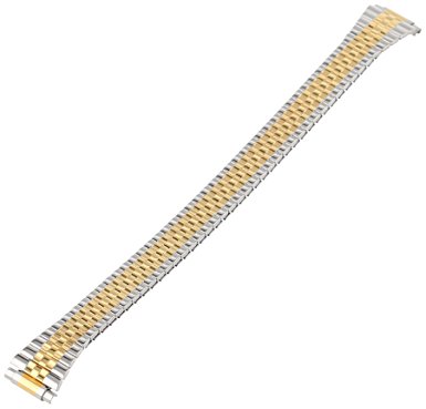 Voguestrap TX725T Allstrap 10-14mm Two-Tone Regular-Length 2-Tone Tapered Expansion-Rolex Watchband