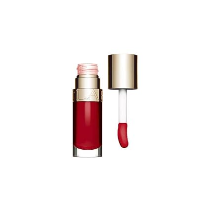 Clarins Lip Comfort Oil | Soothes, Comforts, Hydrates and Protects Lips | Sheer, High Shine Finish | Visibly Plumps | 93% Natural Ingredients | Organic Sweetbriar Rose Oil, Rich in Omega-6 and Omega-3