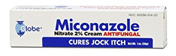 Miconazole Nitrate 2 % Antifungal Cream - 1 Oz Tube