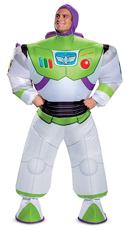 Disguise Men's Buzz Lightyear Inflatable Adult Costume