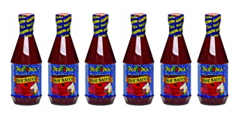 Pico Pica Mexican Hot Sauce - HOT - 15.5 Ounces 6 Pack