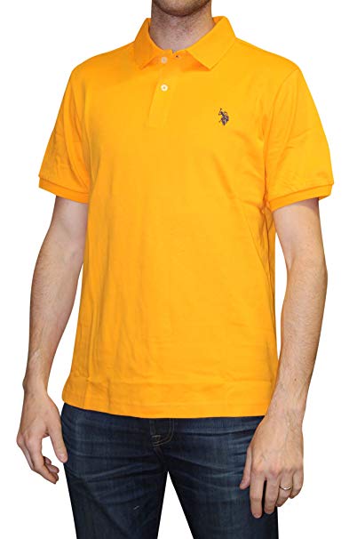 U.S. Polo Assn. Men's Solid Interlock Polo Shirt