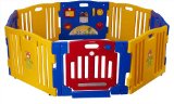 Baby Diego CubZone Playpen and Activity Center YellowBlueRed
