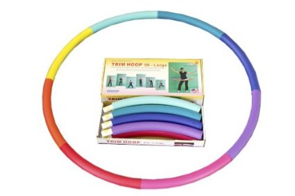 Sports Hoop - Trim Hoop 3B - 31lb Dia41 Large Weighted Hula Hoop for Workout with 50 minutes Workout Lesson DVD