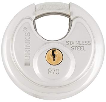 BRINKS 173-70001 70mm Shielded Discus Padlock