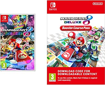 Mario Kart 8 Deluxe (Nintendo Switch)   Booster Course Pass DLC (Nintendo Switch - Download Code)