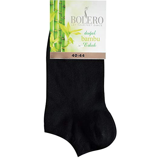 4 pairs Antibacterial 80% Organic Bamboo Fiber No Show Cycling Healthy Half Socks Unisex