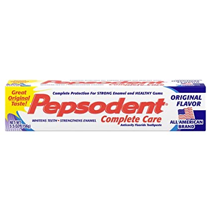 Pepsodent Complete Care Toothpaste Original Flavor 5.5 oz (Pack of 24)