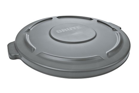Rubbermaid Commercial Round Brute Container Lid, Gray