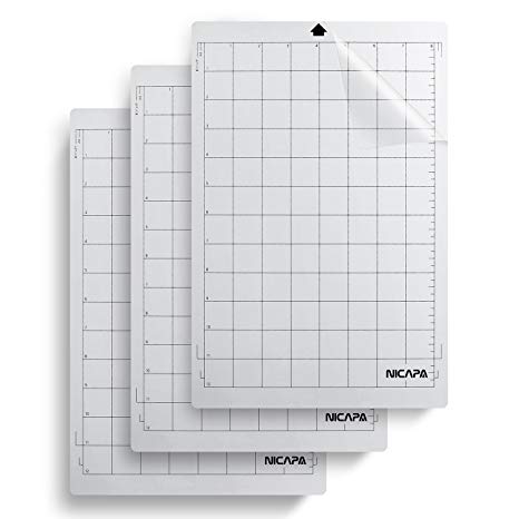 Nicapa Replacement Cutting Mat, 8 by 12-inch for Portrait (3 Pack)
