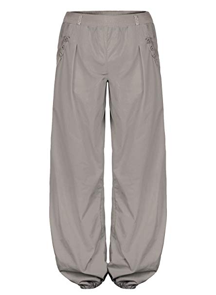 BaiShengGT Women's Casual Jogger Harem Pants with Side Pockets