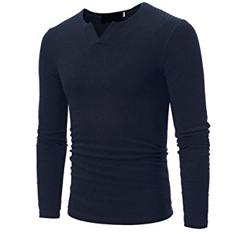 JYC 2018 Sweaters Jumper for Men, Winter Casual V-Neck Men's Slim Sweaters Tops Blouse