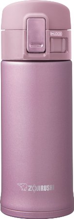 Zojirushi SM-KHE36PT Stainless Mug, 12-Ounce, Lavender/Pink