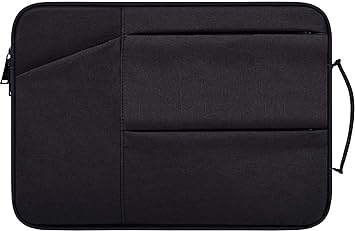Drawing Tablet Sleeve Case Carrying Bag for XP-Pen Deco 01 V2 10x6.25 Inch/XP-Pen Star03 V2 12", Huion H610 Pro, HS610, HS611, Star 06, GAOMON M10K 10x6.25, UGEE M708, VEIKK A30 A50 (Black)