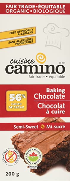 Camino Semi Sweet Baking Chocolate, 200 g