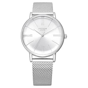 Sonata Poze Quartz Analog Silver Dial Stainless Steel Strap Watch for Women-SP80035SM01W