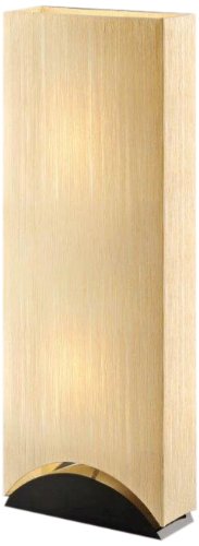 Artiva USA Sakura, Modern & Contemporary Design, 42-Inch Premium Shade w/ Black Lacquer Wood Base Floor Lamp
