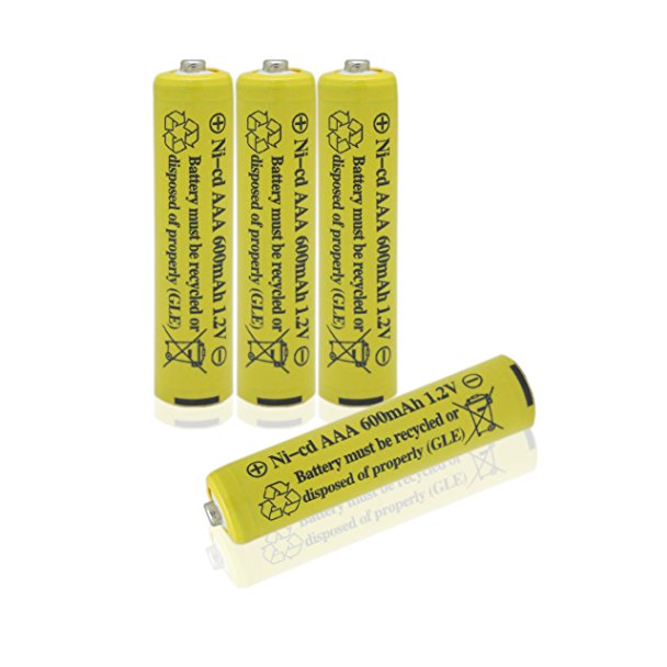 GEILIENERGY 4 PC AAA Ni-Cd Rechargeable Battery batteries