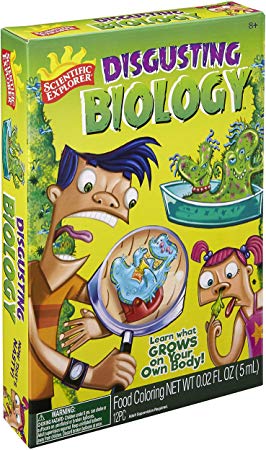 Scientific Explorer Disgusting Biology Kids Science Kit