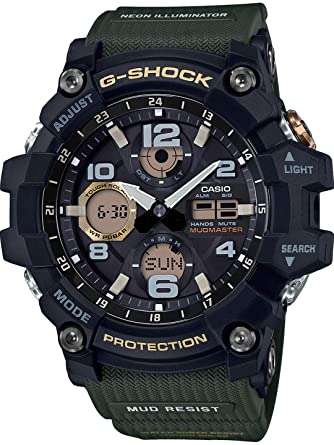 Casio G-Shock Analog-Digital Black Dial Men's Watch - GSG-100-1A3DR (G831)