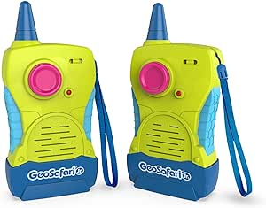 Educational Insights GeoSafari® Jr. My First Walkie Talkies, Preschool STEM Toy, Outdoor Toys, Gift for Kids Ages 4