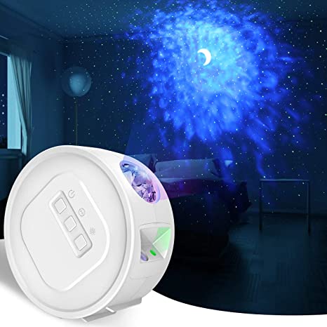 Star Projector, LC-dolida Night Light Projector with Timer Adjustable Nebula & Moon Mode ,Galaxy Lamp for Kids Gift, Adults, Starry Light for Bedroom