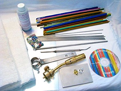 Devardi Glass Lampwork, Beadmaking Starter Kit - Basic