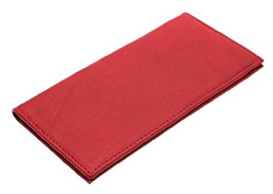 Paul & Taylor Men's Leather Checkbook Cover Bifold Wallet - Multiple Colors!