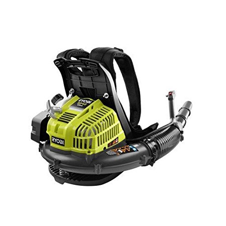 Ryobi RY08420 42cc Gas Powered 2-Cycle Backpack Leaf Blower 185 mph