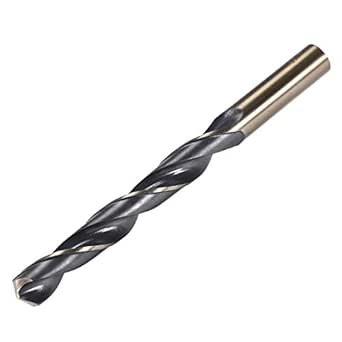 uxcell Straight Shank Twist Drill Bits 13mm High Speed Steel 4341 with 13mm Shank for Stainless Steel Alloy Metal Plastic Wood