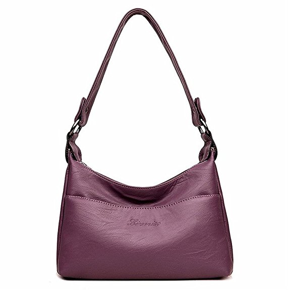 Alovhad Leather Crossbody Tote Handbag Messenger Bags for Zipper Multi Purse Shoulder Bag Top Handle bags For women and girls