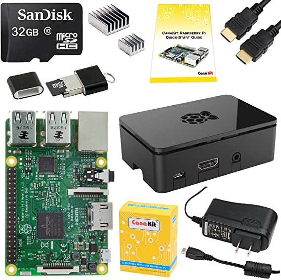 CanaKit Raspberry Pi 3 Complete Starter Kit - 32 GB Edition