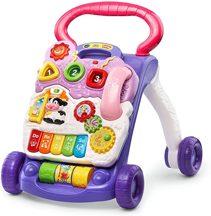 VTech Sit-to-Stand Learning Walker (Frustration Free Packaging), Lavender (Amazon Exclusive)