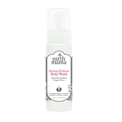 Earth Mama Morning Wellness Body Wash for Pregnancy and Sensitive Skin, 5.3-Fluid Ounce