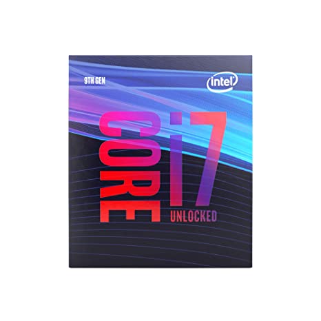 Intel Core i7 9700K Desktop 9th Generation Processor 8 Cores up to 4.9 GHz Turbo Unlocked LGA1151 300 Series 95W (Fan/Heatsink not incuded)