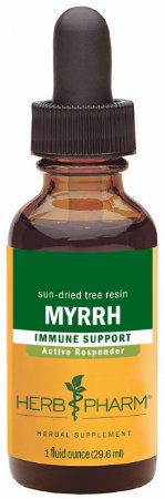 Herb Pharm Myrrh Extract for Immune System Support - 1 Ounce