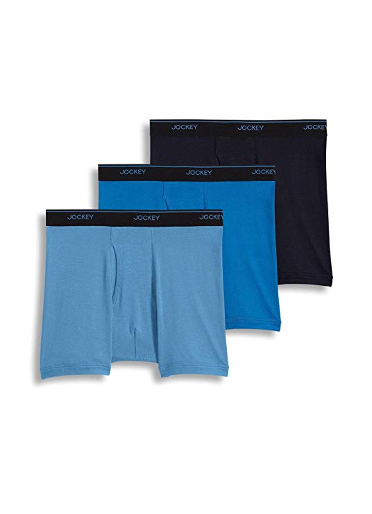 Jockey Men's Underwear Staycool Boxer Brief - 3 Pack