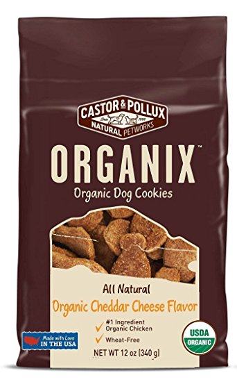 Castor & Pollux Organix Chicken Flavored Dog Cookies