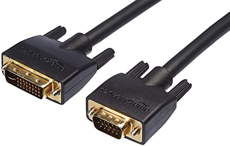 AmazonBasics DVI-I to VGA Cable - 6-Foot