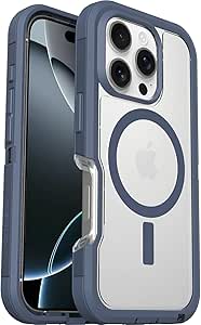 OtterBox iPhone 16 Pro Defender Series XT Clear Case - Baby Blue Clear