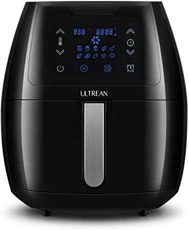 Ultrean 5.8 Quart Air Fryer, Electric Hot Air Fryers Oilless Cooker with 8 Presets, Digital LCD Touch Screen, Nonstick Basket, 1700W, UL Listed