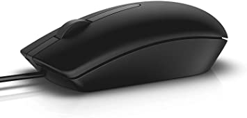 Dell MS116 Scroll Wheel PC Mouse for PC/Mac 2-Way